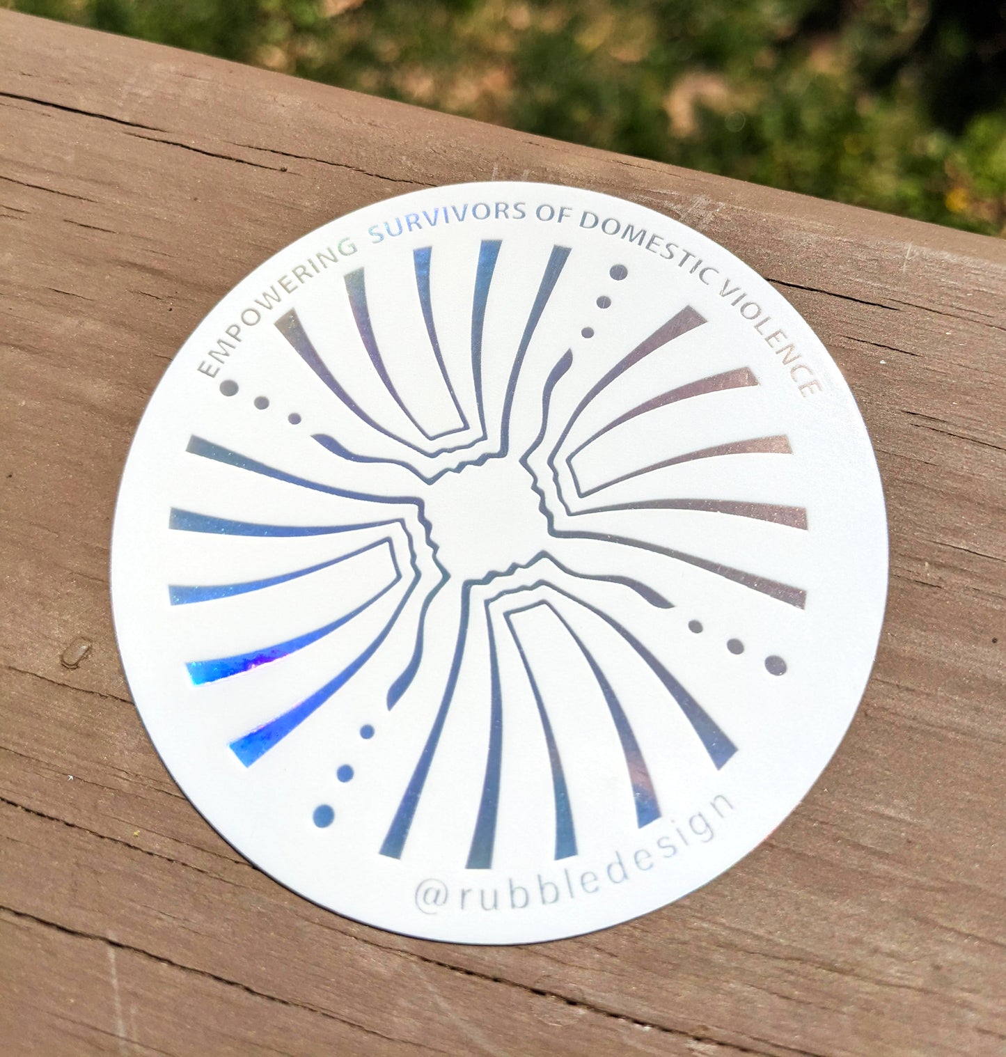 Holographic Empowering Sticker