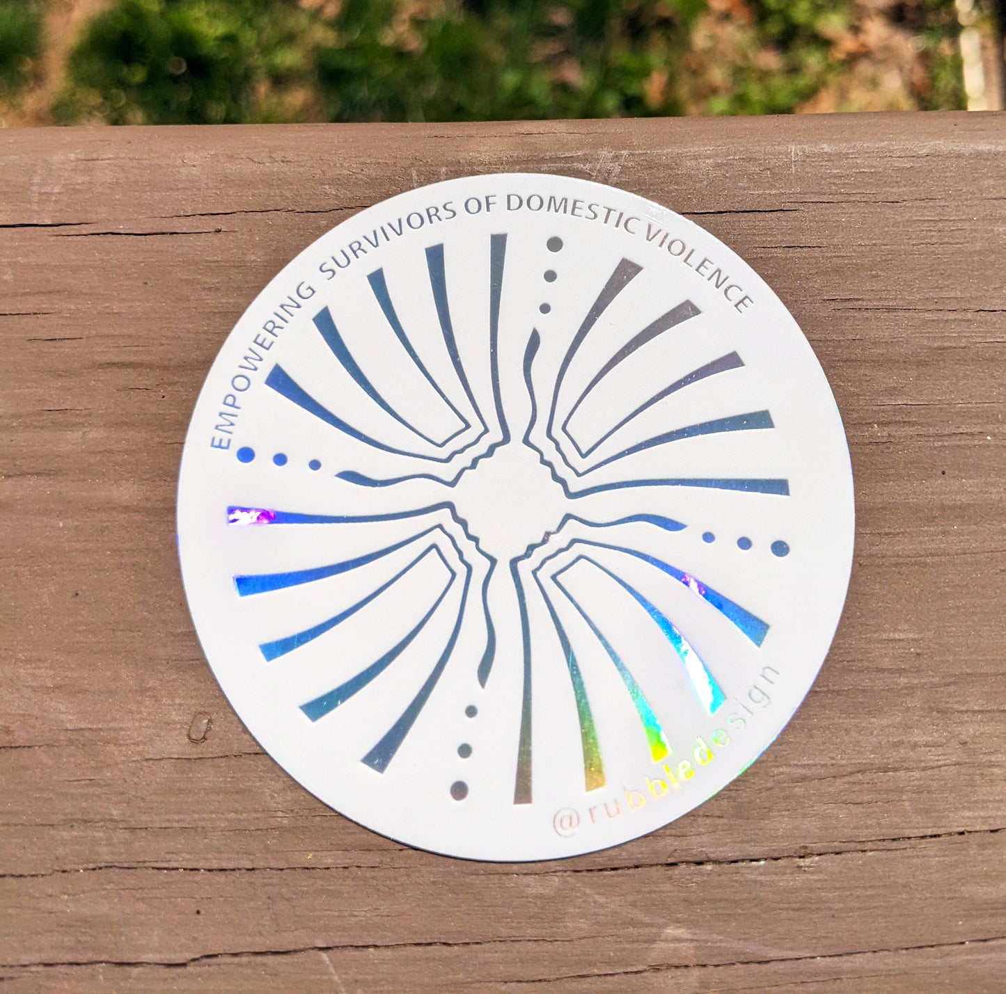 Holographic Empowering Sticker