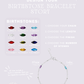 Design Your Birthstone Story | Sterling Silver Beaded Bracelet
